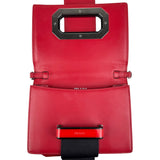 Pre-owned prada-plex-ribbon-shoulder-front-view