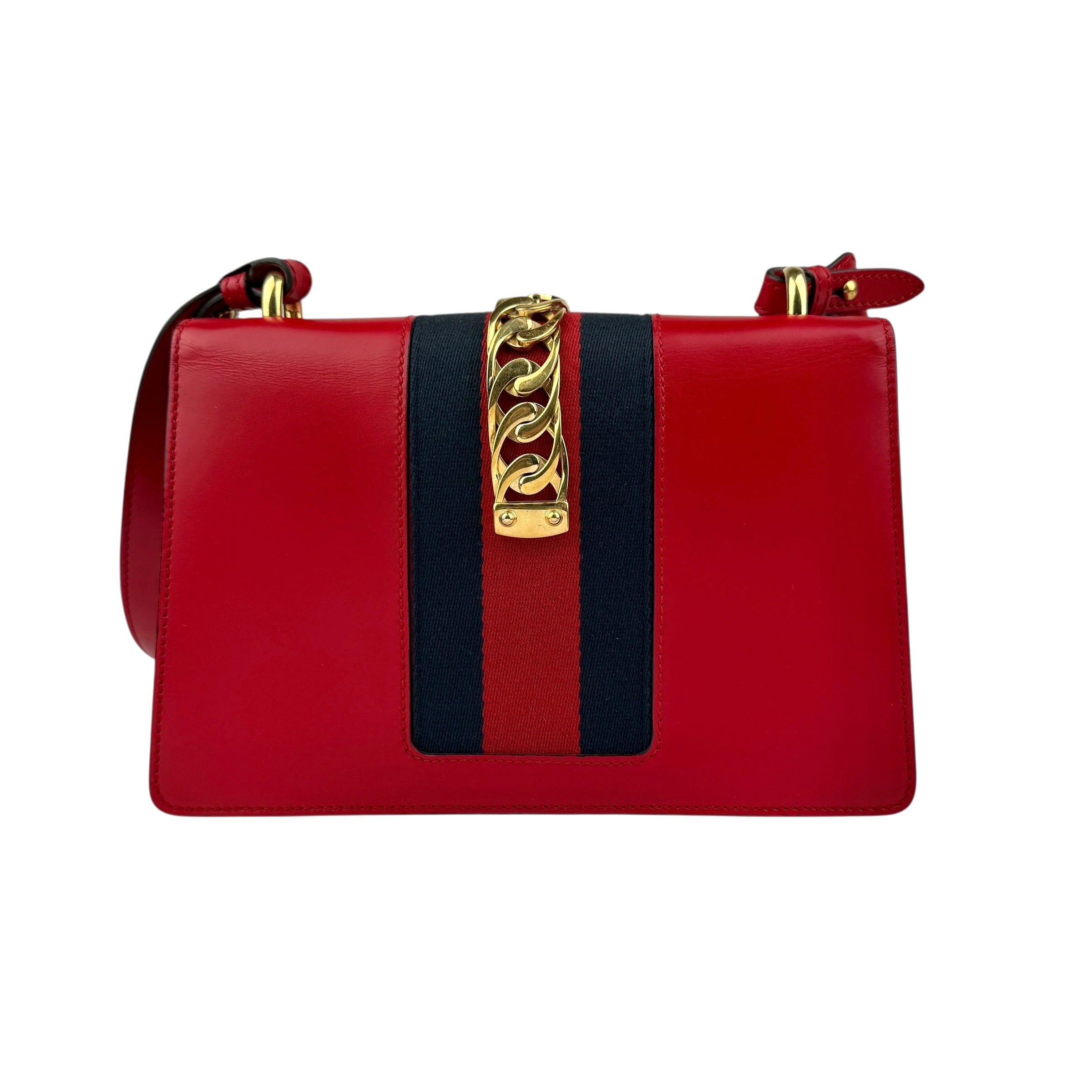gucci-sylvie-shoulder-bag-medium-red-leather-back-view