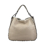 bottega-veneta-gray-intrecciato-loop-shoulder-bag-front