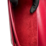 Pre-owned Saint Laurent Sunset Suede Interior Crossbody Medium Red Leather crossbody bag