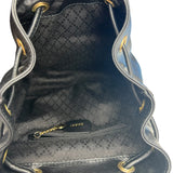 Pre-owned Gucci Bamboo Drawstring Leather Backpack backpack