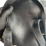 Pre-owned Gucci Bamboo Drawstring Leather Backpack backpack
