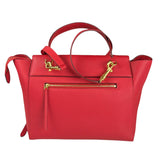 celine-belt-model-red-grained-leather-shoulder-bag-back