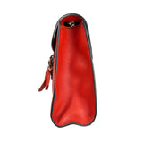 Pre-owned Gucci GG ssima Red Emily Leather Chain Shoulder Bag shoulder bag
