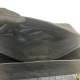 Pre-owned chanel-classic-timeless-2-55-black-caviar-leather-gold-hardware-bag-front