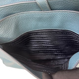 Pre-owned prada-vitello-daino-push-lock-messenger-bag