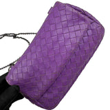Bottega Veneta Baby Nappa Intrecciato Olimpia Crossbody