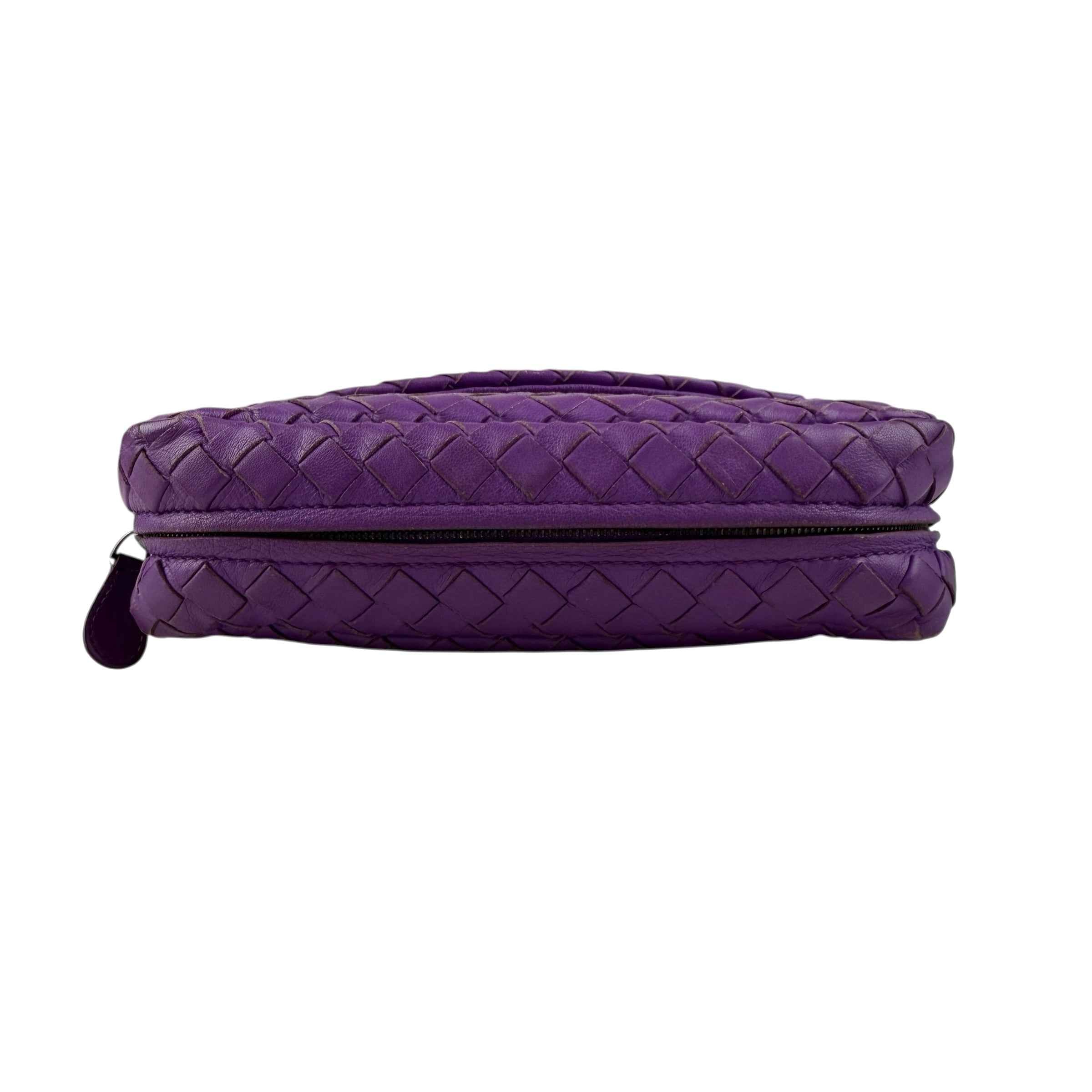 Bottega Veneta Baby Nappa Intrecciato Olimpia Crossbody