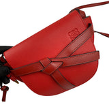 Pre-owned loewe-gate-leather-crossbody-handbag