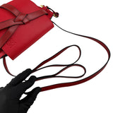Pre-owned loewe-gate-leather-crossbody-handbag