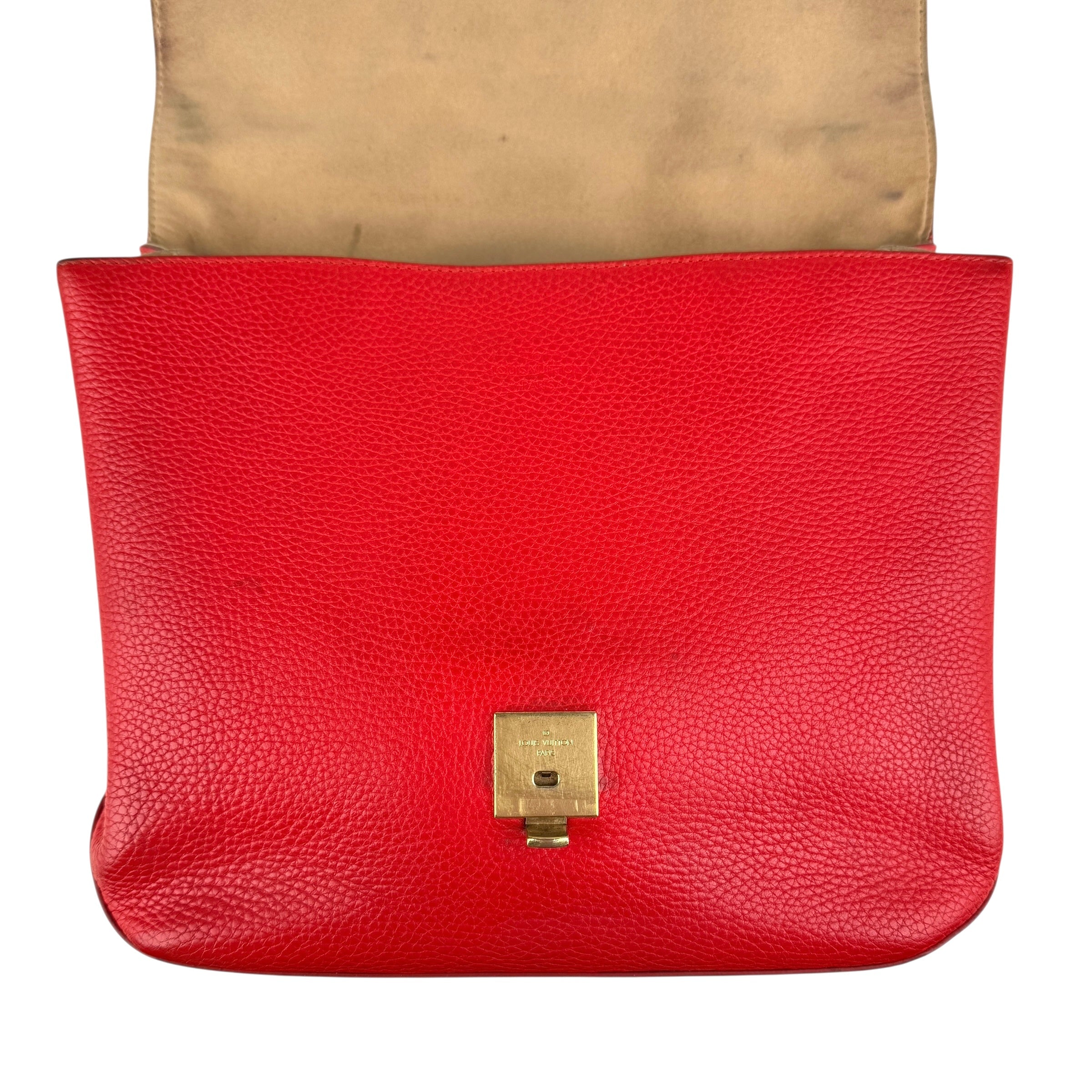 Pre-owned louis-vuitton-volta-leather-satchel-bag
