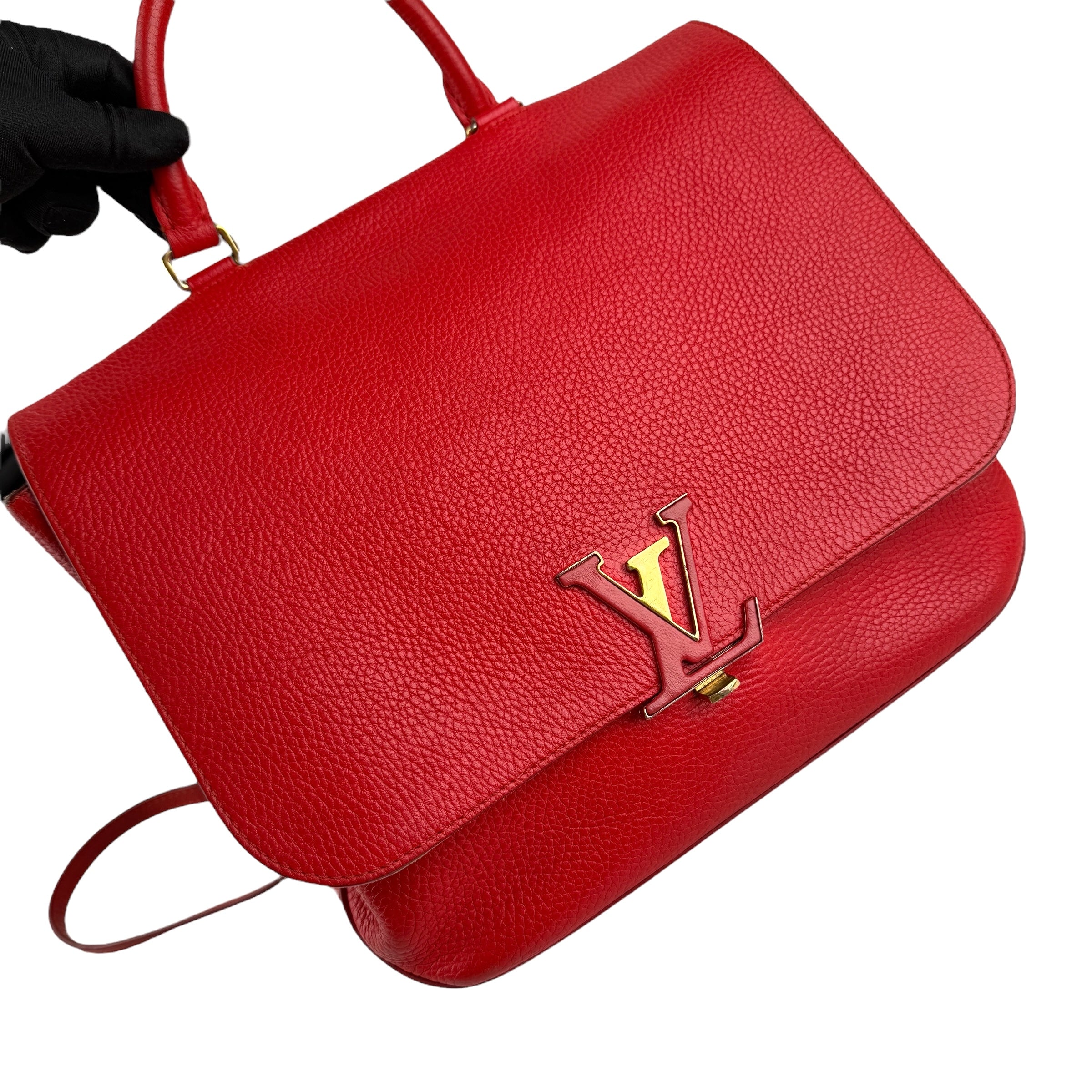 Pre-owned louis-vuitton-volta-leather-satchel-bag