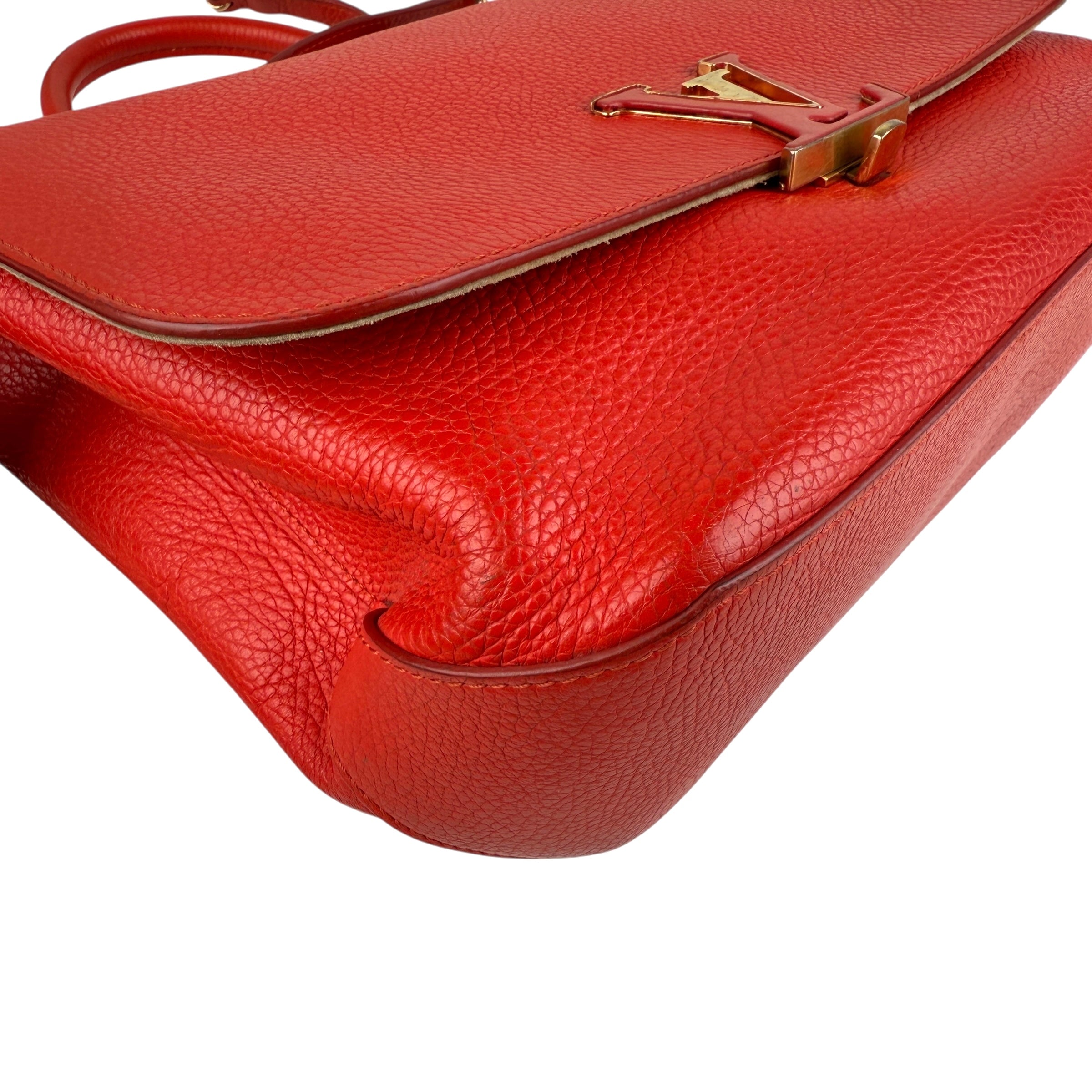 Pre-owned louis-vuitton-volta-leather-satchel-bag