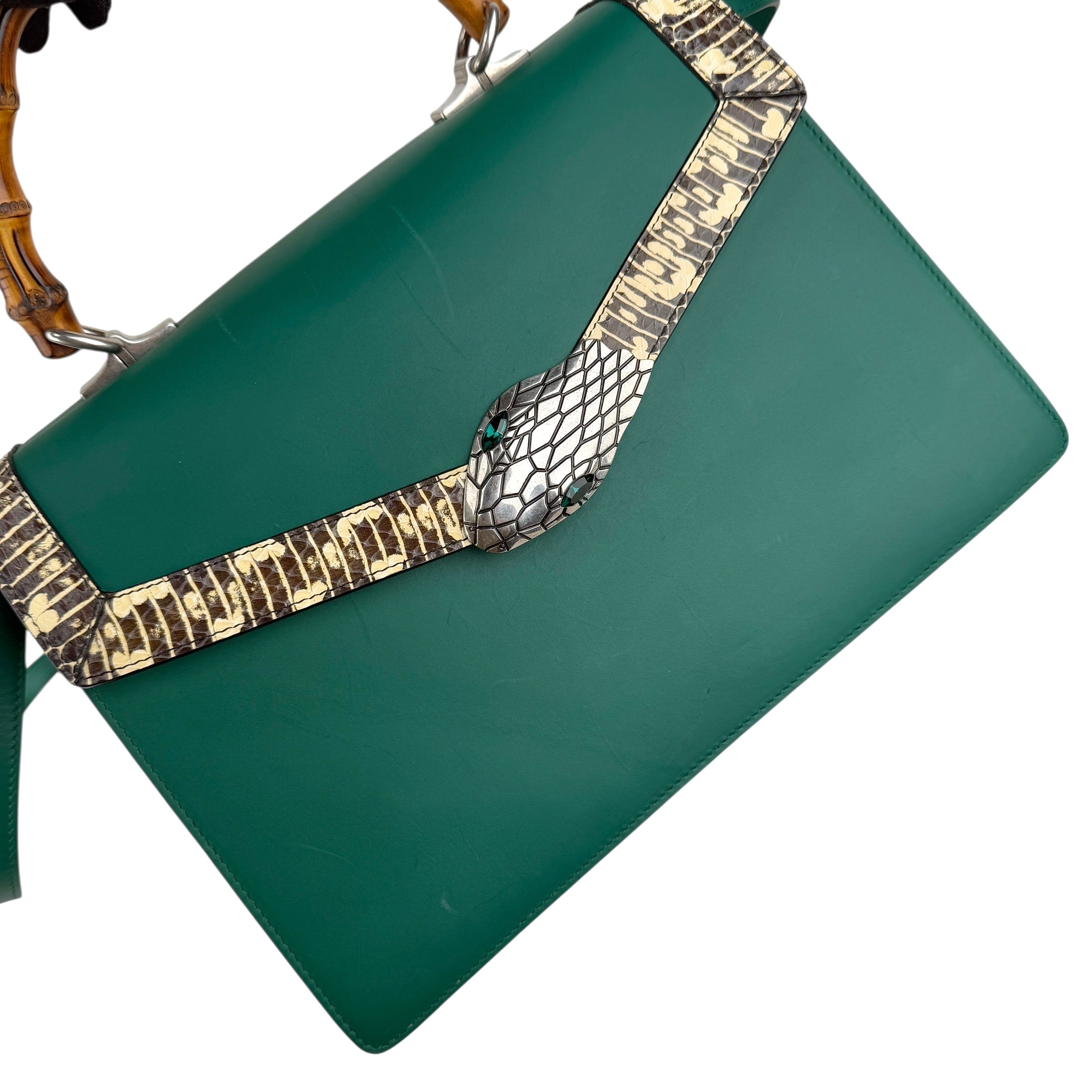 Pre-owned Gucci Dionysus Bamboo leather handbag