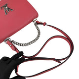 Pre-owned louis-vuitton-lockme-ii-top-handle-handbag