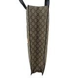 Pre-owned gucci-handbag-shoulder-bag-bee-print-brown-black
