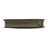 Pre-owned gucci-handbag-shoulder-bag-bee-print-brown-black