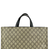 Pre-owned gucci-handbag-shoulder-bag-bee-print-brown-black
