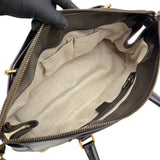 Pre-owned gucci-gg-canvas-body-bag-brown