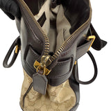 Pre-owned gucci-gg-canvas-body-bag-brown