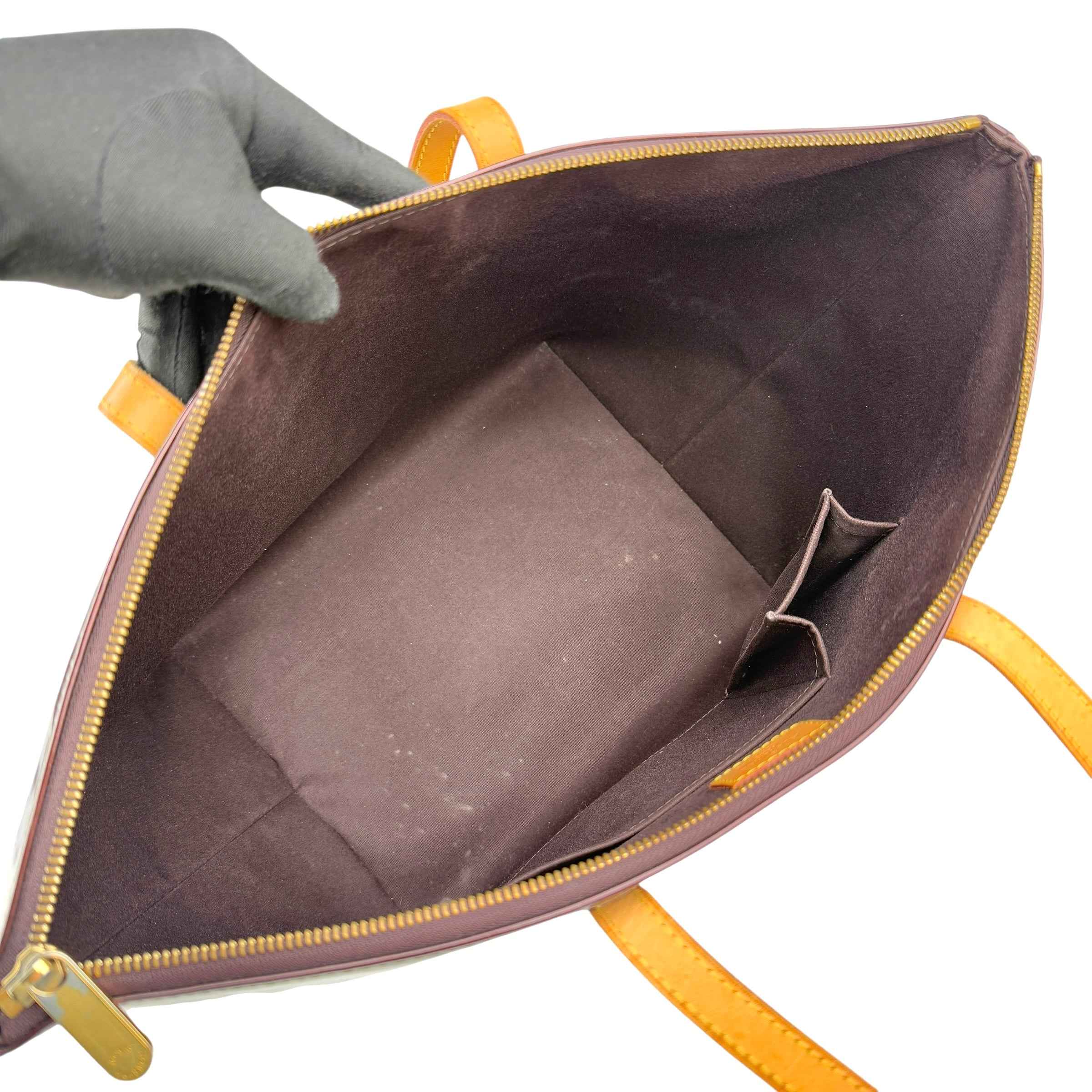 Louis Vuitton Amarante Monogram Vernis Bellevue Bag