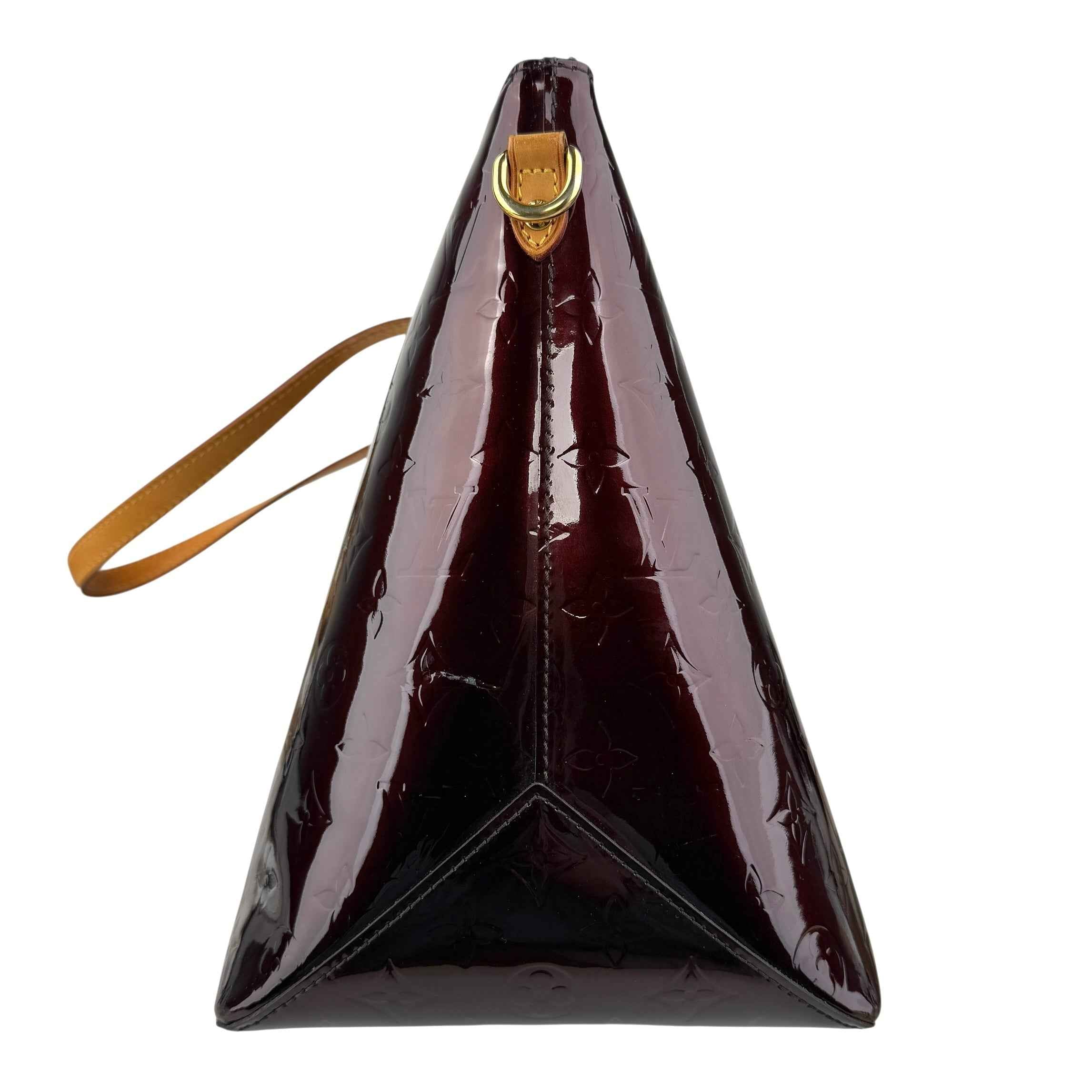 Louis Vuitton Amarante Monogram Vernis Bellevue Bag