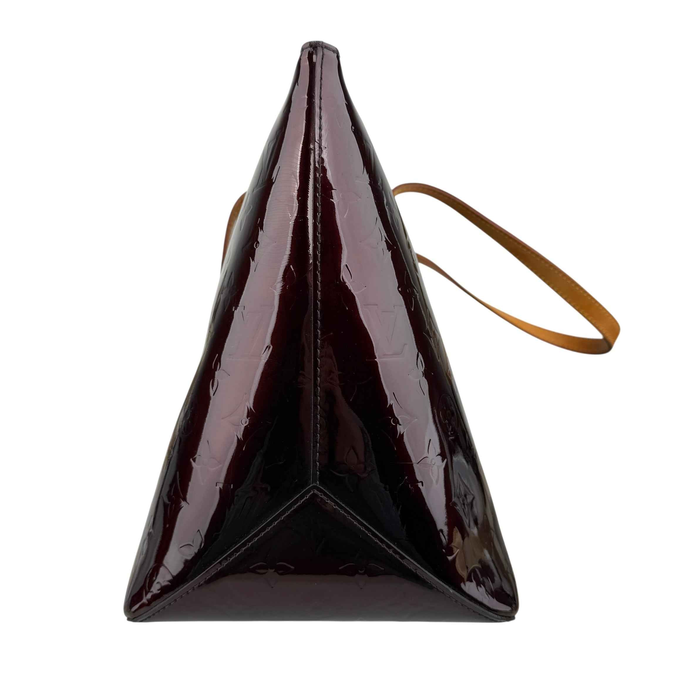 Louis Vuitton Amarante Monogram Vernis Bellevue Bag