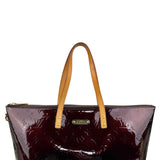 Louis Vuitton Amarante Monogram Vernis Bellevue Bag