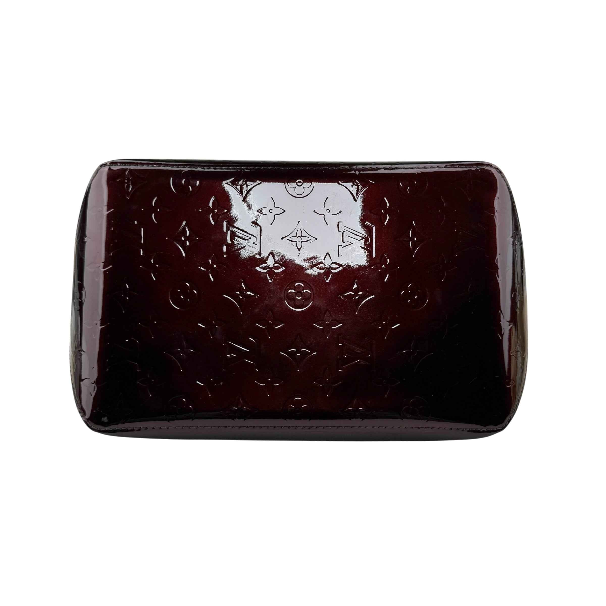 Louis Vuitton Amarante Monogram Vernis Bellevue Bag
