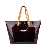 Louis Vuitton Amarante Monogram Vernis Bellevue Bag