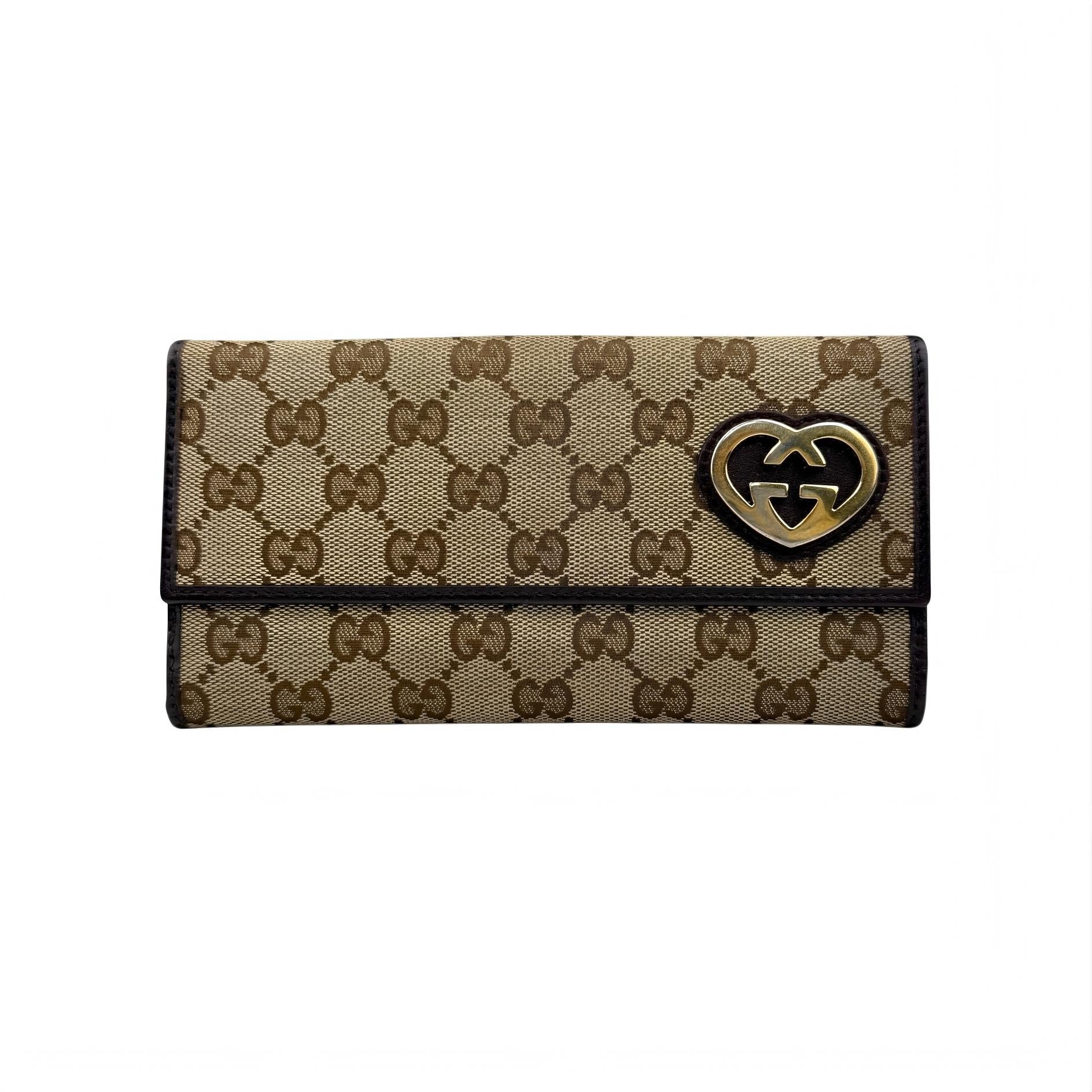 gucci-lovely-brown-canvas-leather-long-wallet