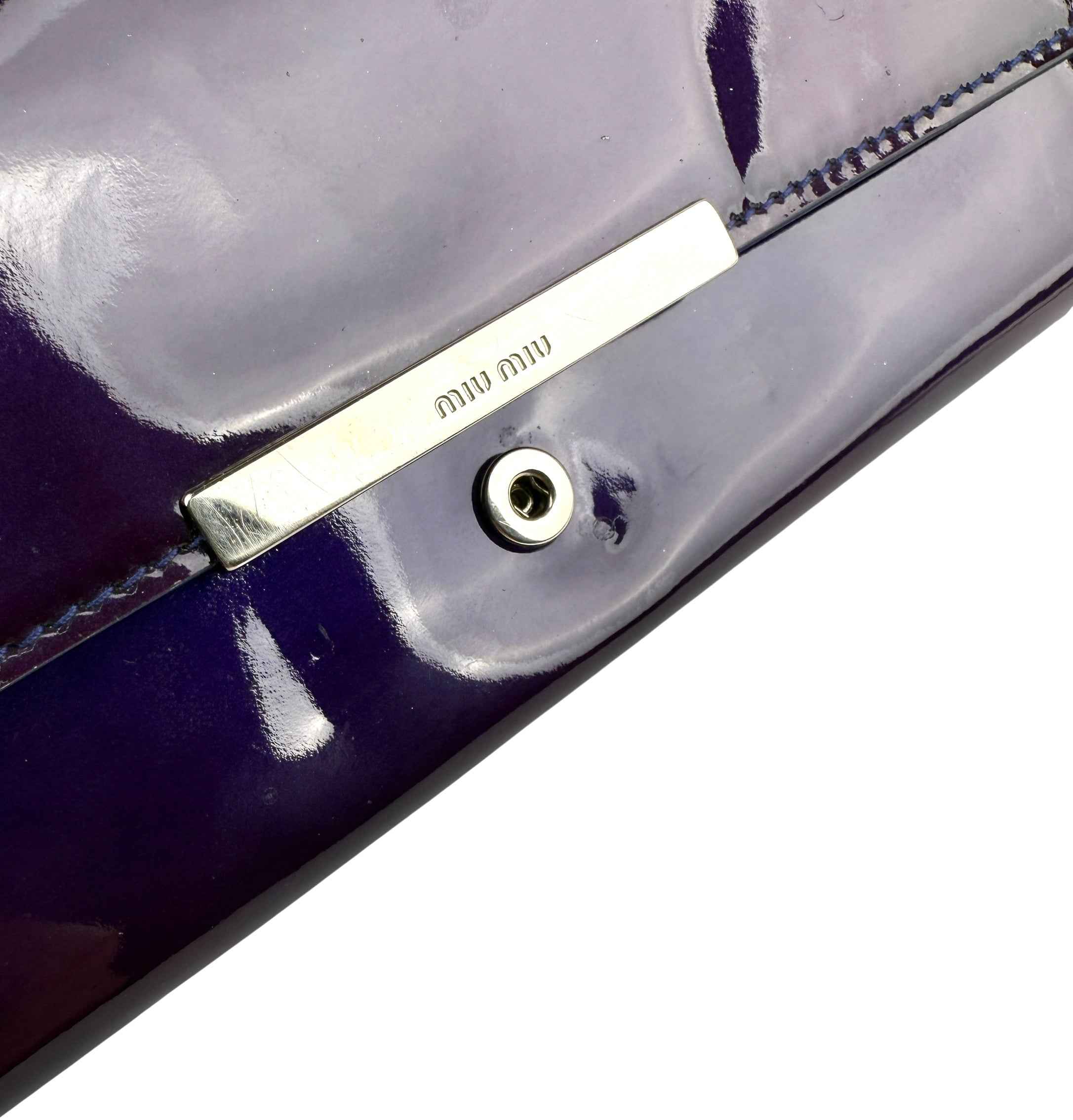Miu Miu Patent leather wallet