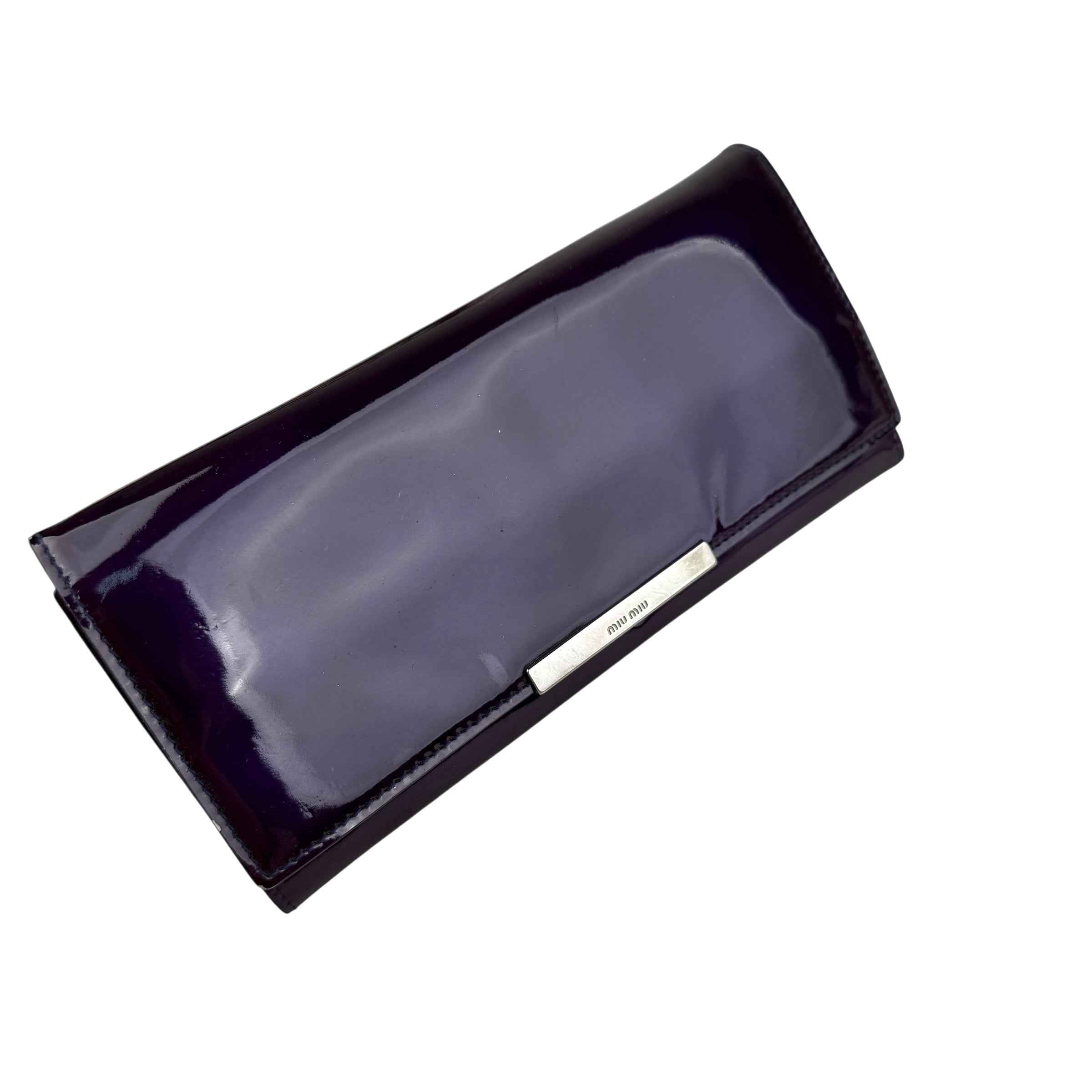 Miu Miu Patent leather wallet