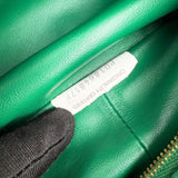 Bottega Veneta Green Leather Double Knot Bag
