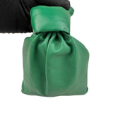Bottega Veneta Green Leather Double Knot Bag