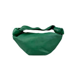 Bottega Veneta Green Leather Double Knot Bag