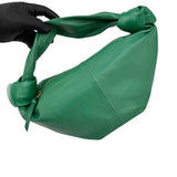 Bottega Veneta Green Leather Double Knot Bag