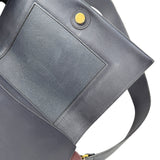 Pre-owned celine frame leather crossbody bag front
