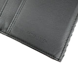 Pre-owned Bottega Veneta Black Intrecciato Woven Nappa Leather Continental Wallet wallet