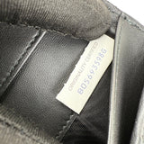 Pre-owned Bottega Veneta Black Intrecciato Woven Nappa Leather Continental Wallet wallet