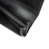 Pre-owned Gucci Black Canvas GG Supreme Web Zip Around Wallet wallet