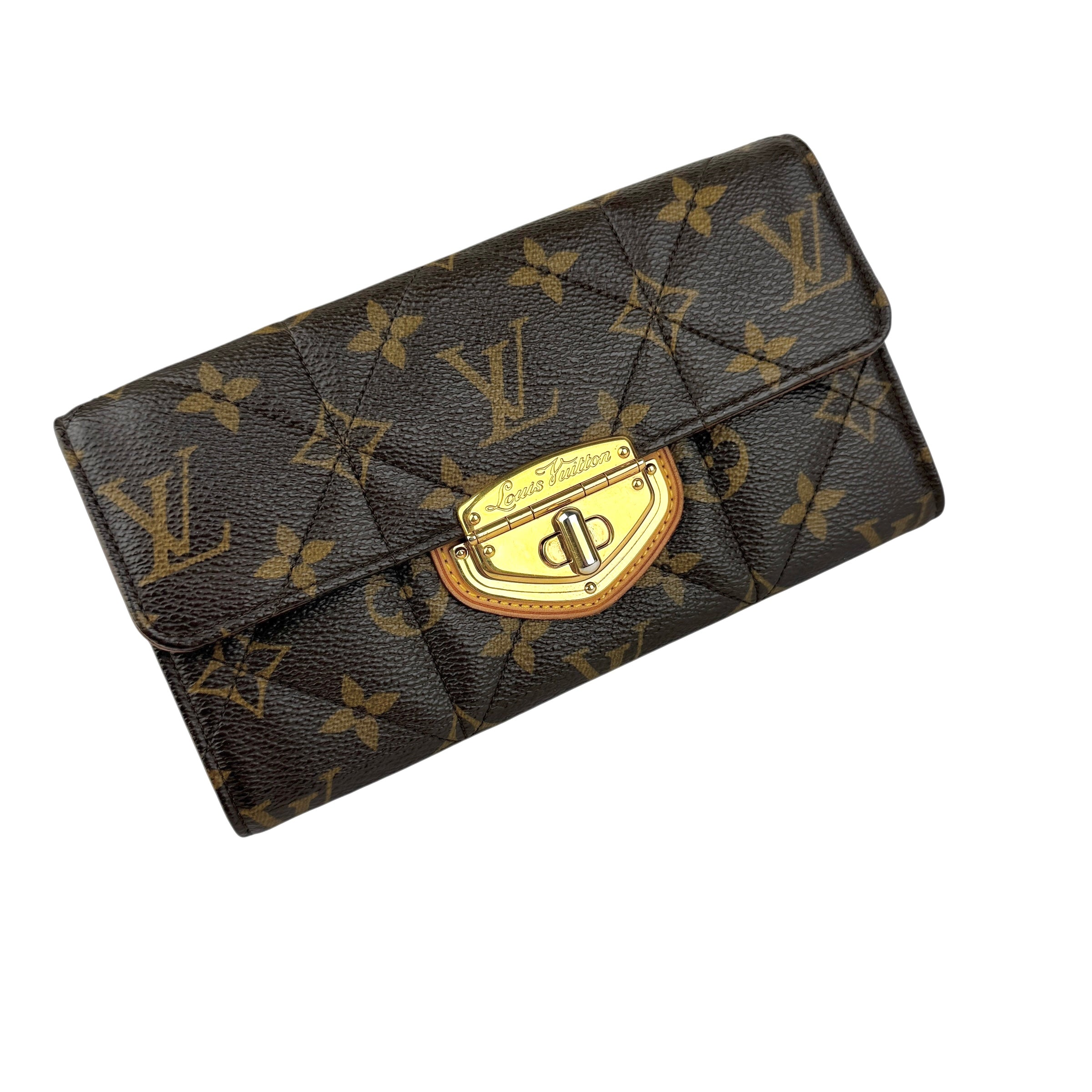 Pre-owned Louis Vuitton Monogram Canvas Sarah Etoile Wallet wallet