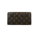 Pre-owned Louis Vuitton Monogram Canvas Sarah Etoile Wallet wallet back view