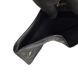Pre-owned Balenciaga Leather Zip Around Compact Wallet wallet
