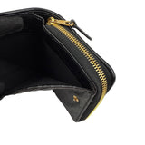 Pre-owned Balenciaga Leather Zip Around Compact Wallet wallet