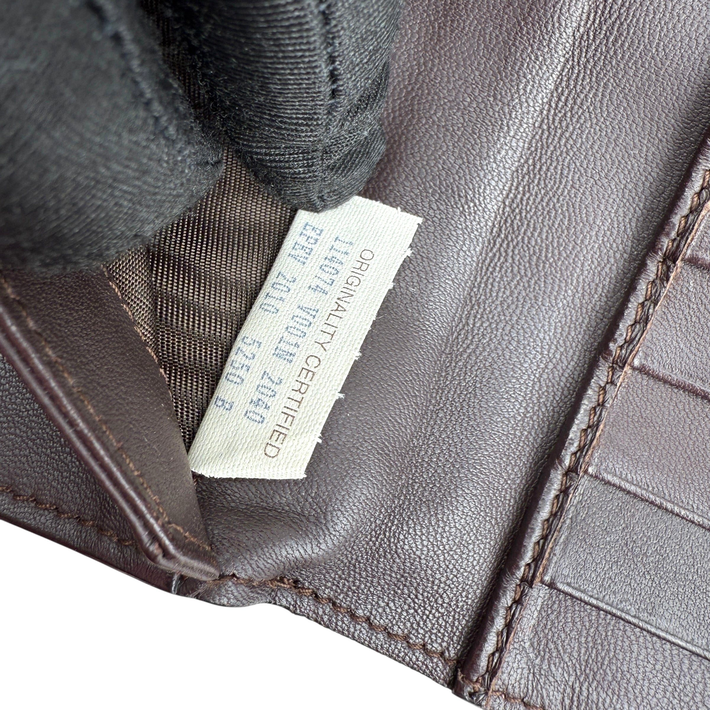 Pre-owned Bottega Veneta Intrecciato Nappa Leather French Flap Wallet wallet
