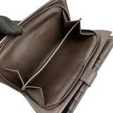 Pre-owned Bottega Veneta Intrecciato Nappa Leather French Flap Wallet wallet