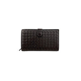 Pre-owned Bottega Veneta Intrecciato Nappa Leather French Flap Wallet wallet main image