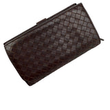 Pre-owned Bottega Veneta Intrecciato Nappa Leather French Flap Wallet wallet