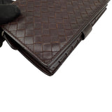 Pre-owned Bottega Veneta Intrecciato Nappa Leather French Flap Wallet wallet